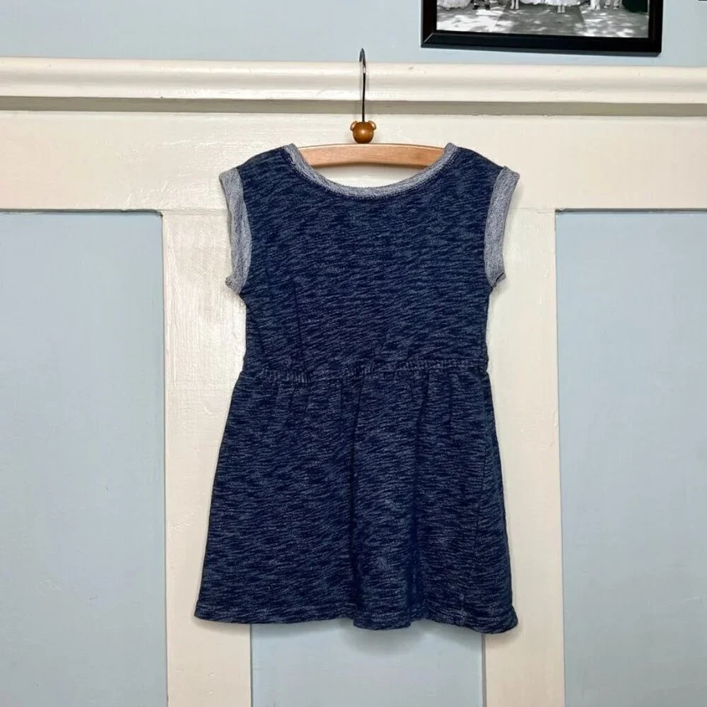 Cat & Jack Navy & Pink Dress